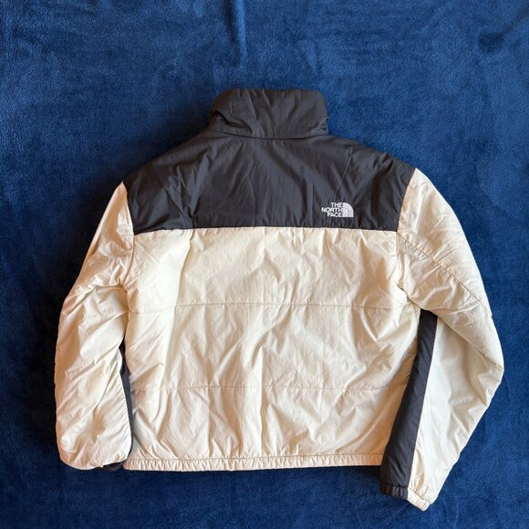 The North Face Lightweight Cream Puffer Jacket - Picture 3 of 5